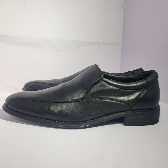 Vionic Eric Men\'s US Size 13 Black Leather Slip On Loafers Dress Shoes main image 6
